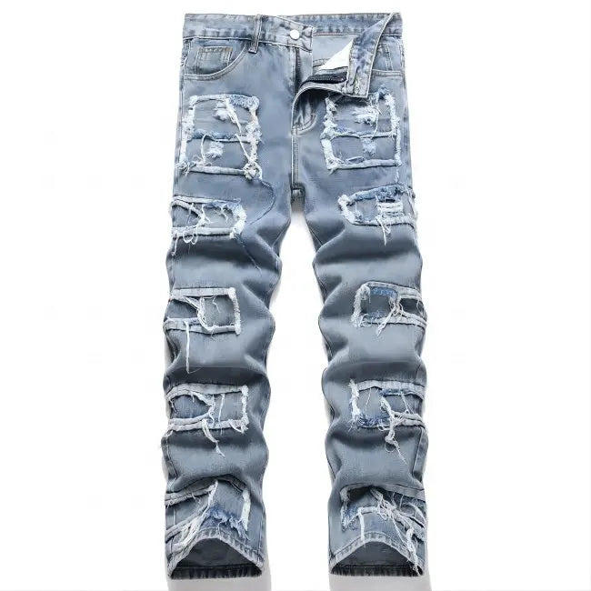 Baggy-Jeans aus Denim