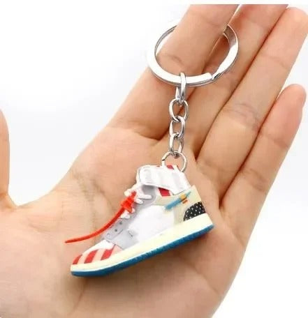 3D Mini Air Jordan Sneaker Keychain – Iconic Collectible Key Accessory