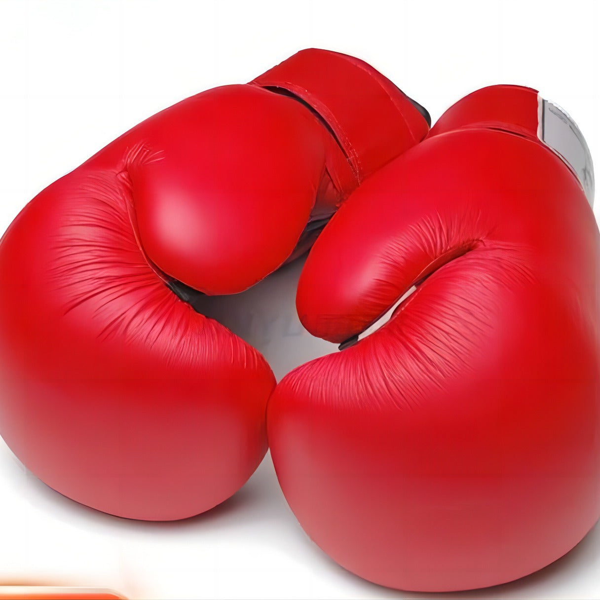Retro Red Leather Boxing Gloves