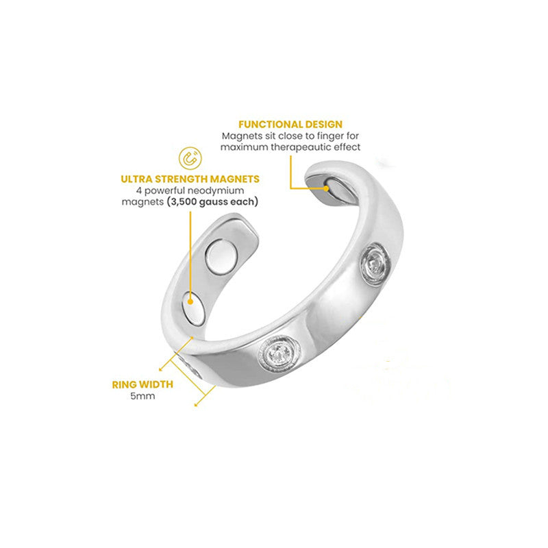 VVS AURA Therapeutic Magnetic Resizable Ring