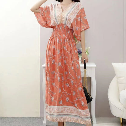 Retro Bohemian Summer Dress