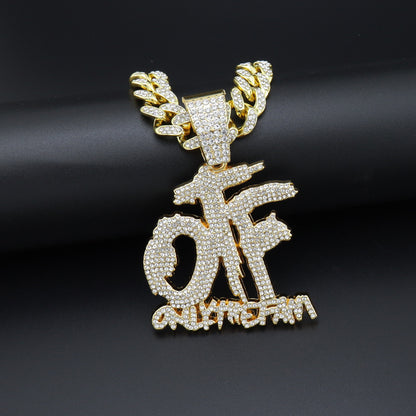 VVS Jewelry Lil Durk OTF "nur die Familie" Replica Cuban Chain