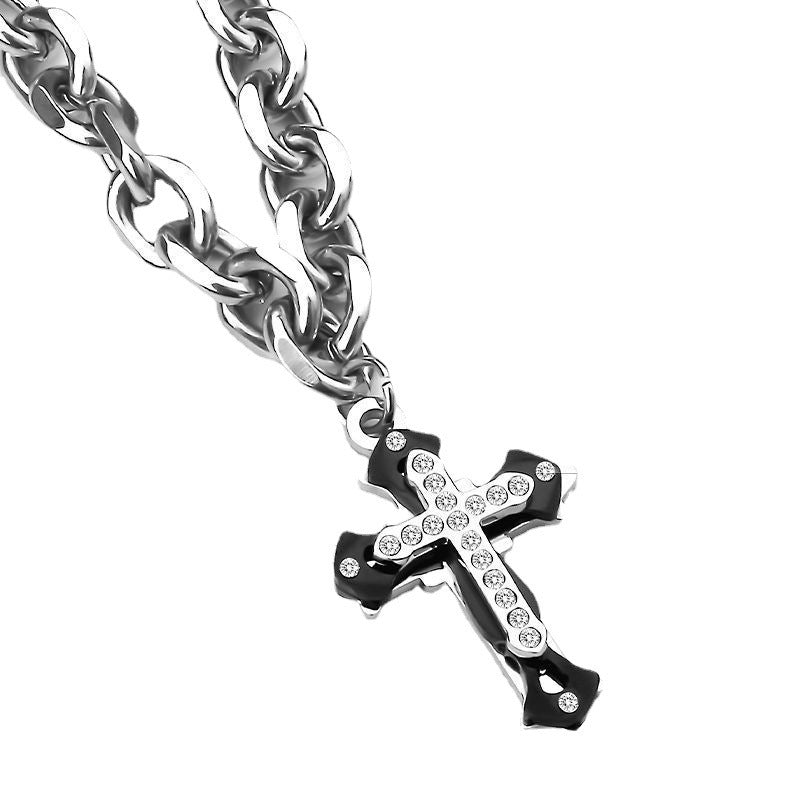 Stainless Steel Cross Necklace