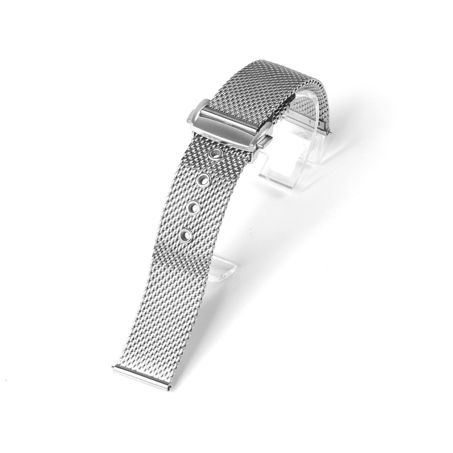 Omega Seamaster James Bond 007 Stainless Steel Brushed Mesh Strap