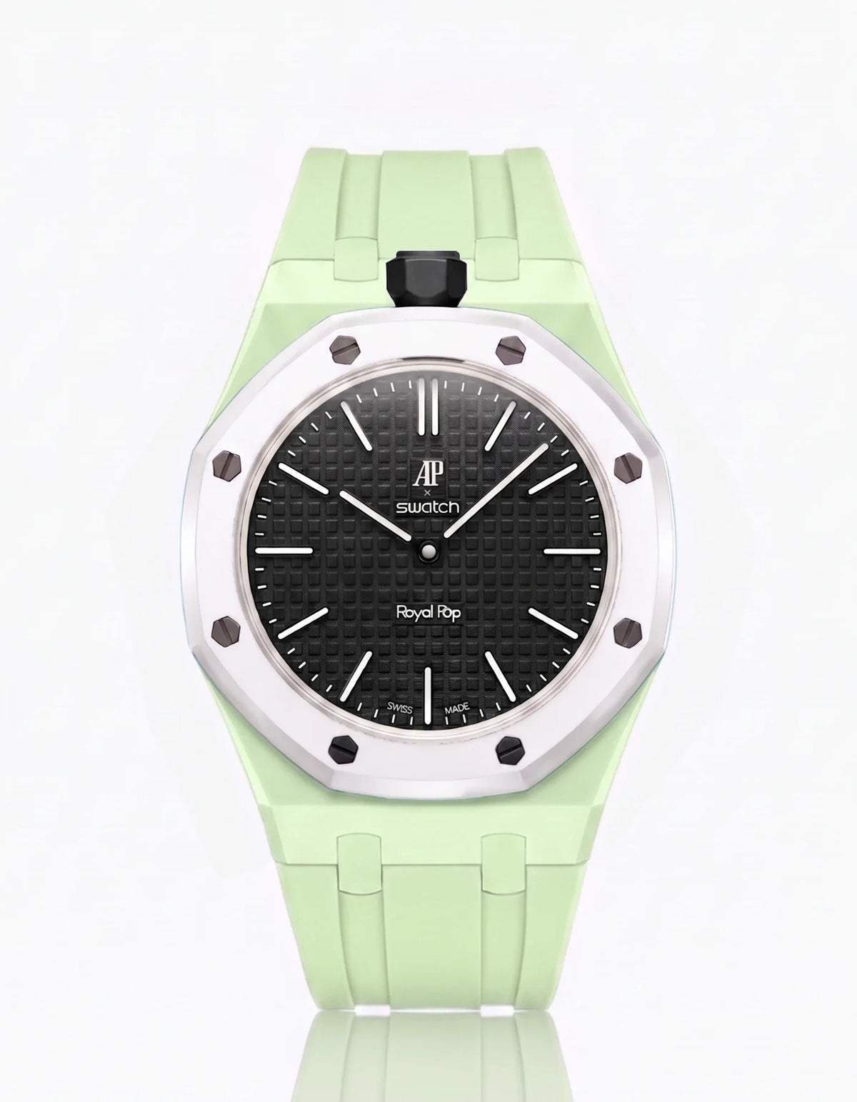 combo::mint::rubber-strap-for-ap-x-swatch-royal-pop-mint