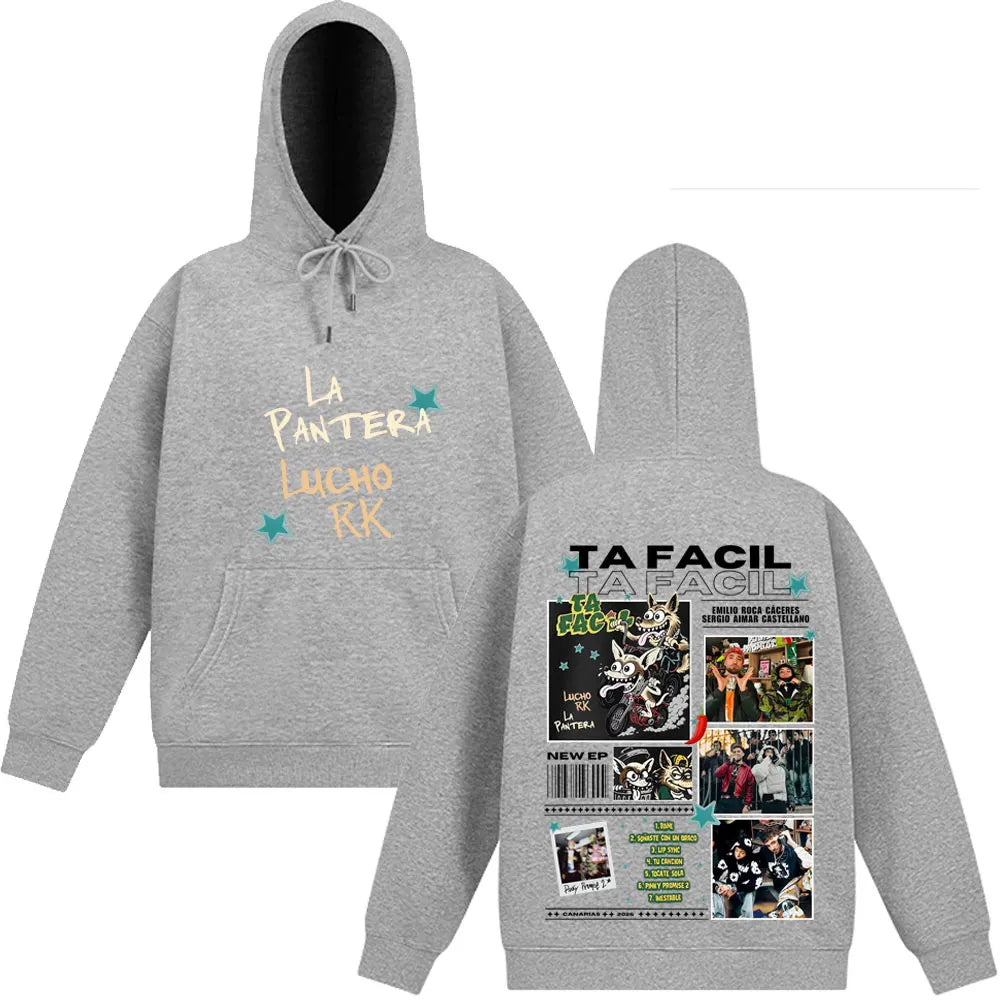 La Panter Lucho RK Ta Facil Graphic Hoodie