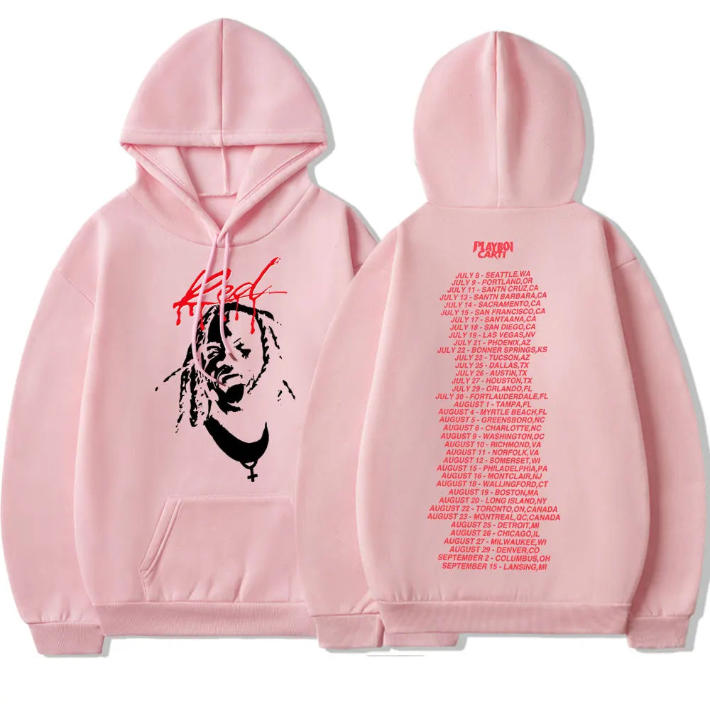 Playboi Carti Whole Lotta Red Graphic Hoodie