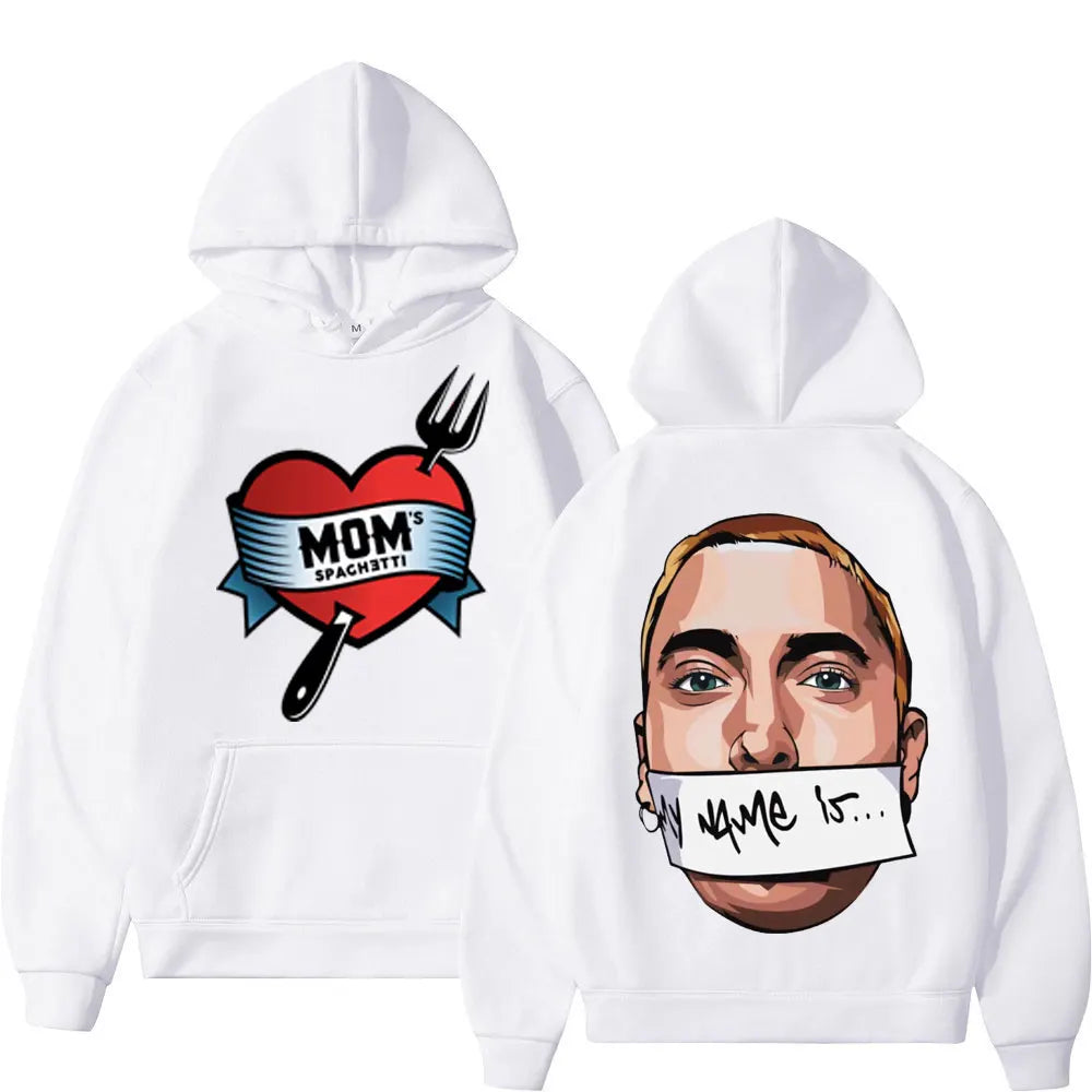 Eminem Mom's Spaghetti/My Name Is Graphic Hoodie