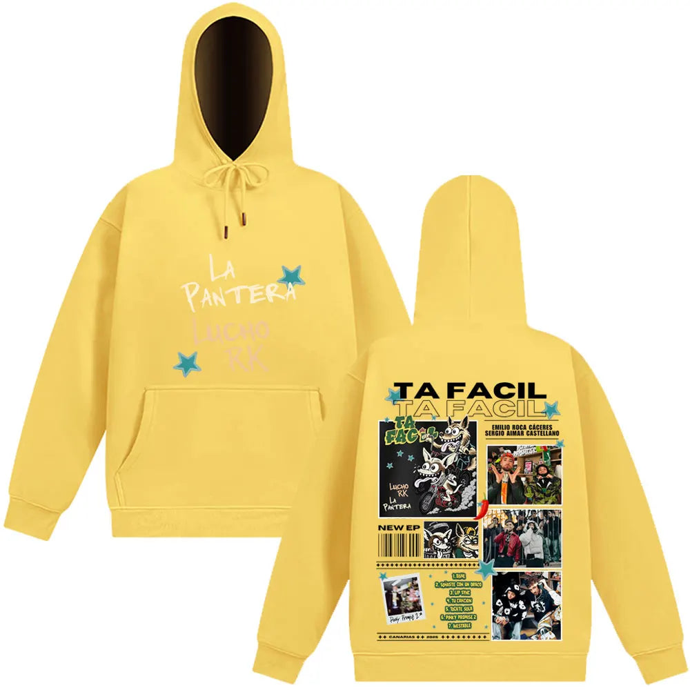 La Panter Lucho RK Ta Facil Graphic Hoodie