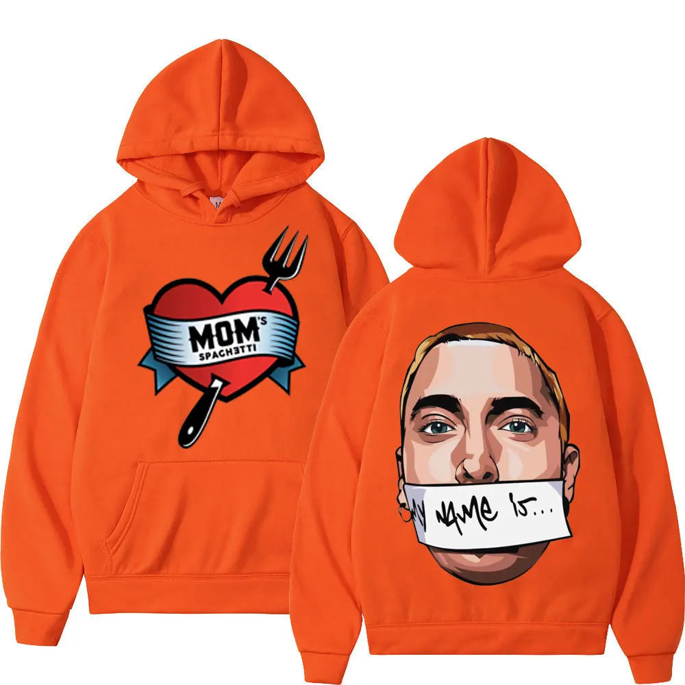 Eminem Mom's Spaghetti/My Name Is Graphic Hoodie