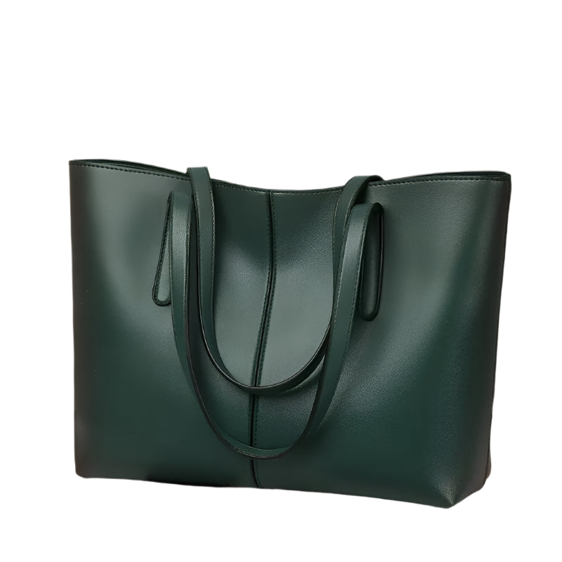 VVS Signature Leather Tote Bag