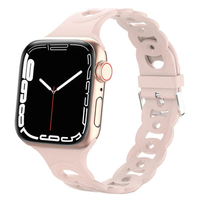 Compatible with Apple Watch -  Silicone Pattern Watch Band