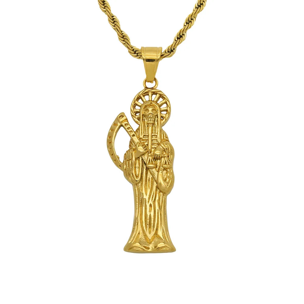 Santa Muerte Necklace