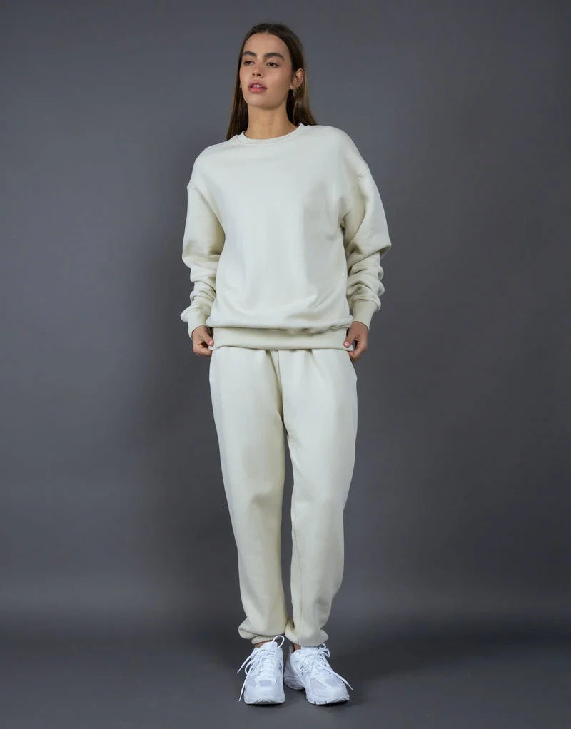 Comfy Sweatshirt & Sweatpants Two Piece Set