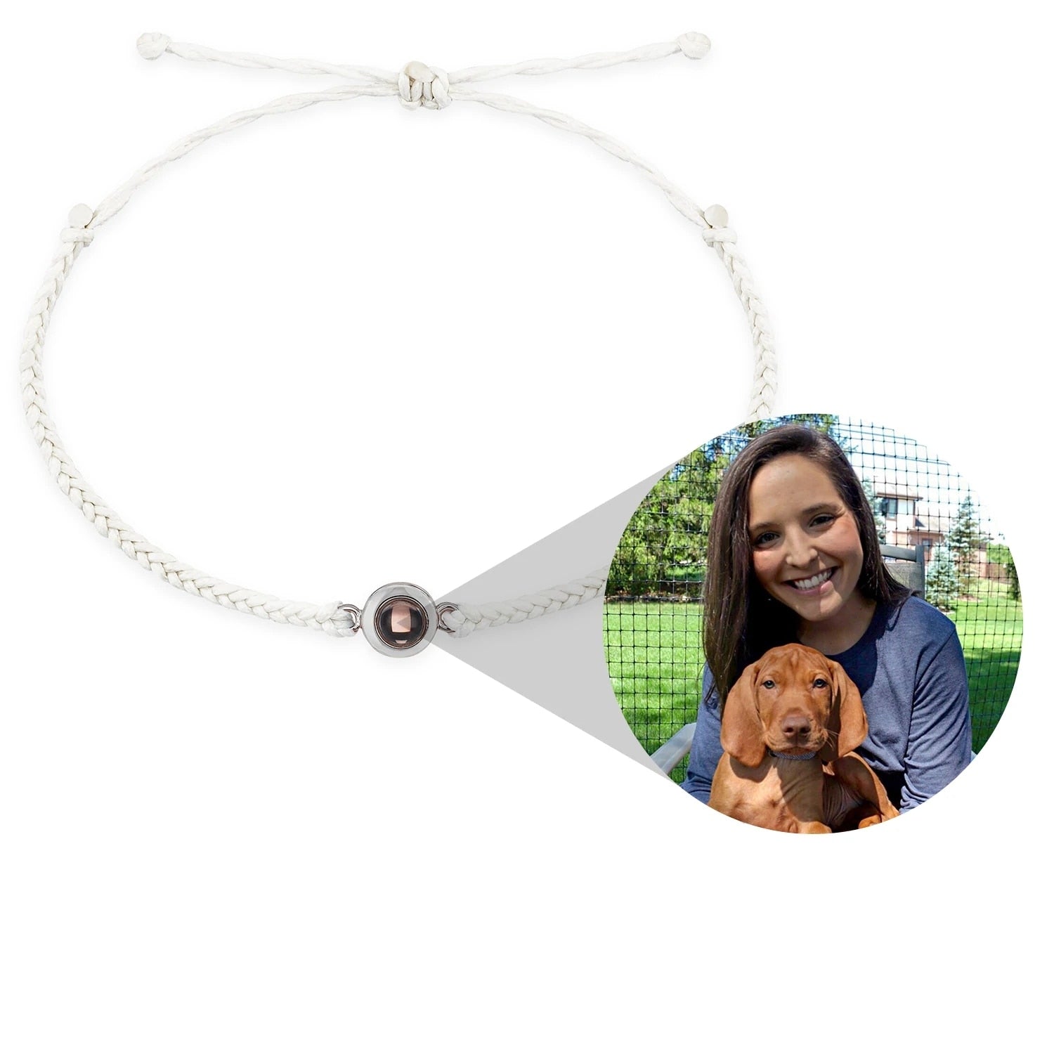 VVS Jewelry Custom Photo Projection Pendant Bracelet