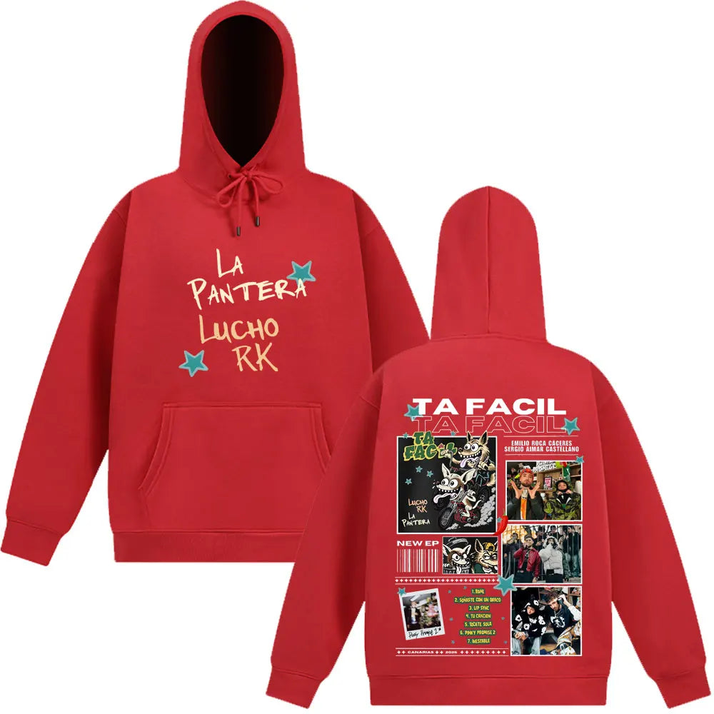 La Panter Lucho RK Ta Facil Graphic Hoodie