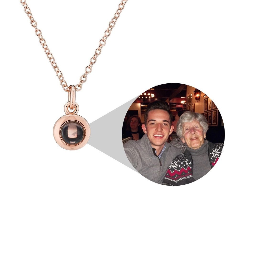 VVS Jewelry Custom Photo Projection Pendant Necklace