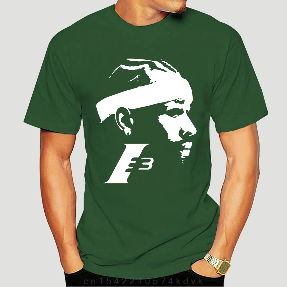 Allen Iverson T-Shirt aus Baumwolle mit Grafik