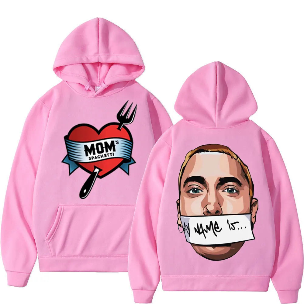 Eminem Mom's Spaghetti/My Name Is Graphic Hoodie