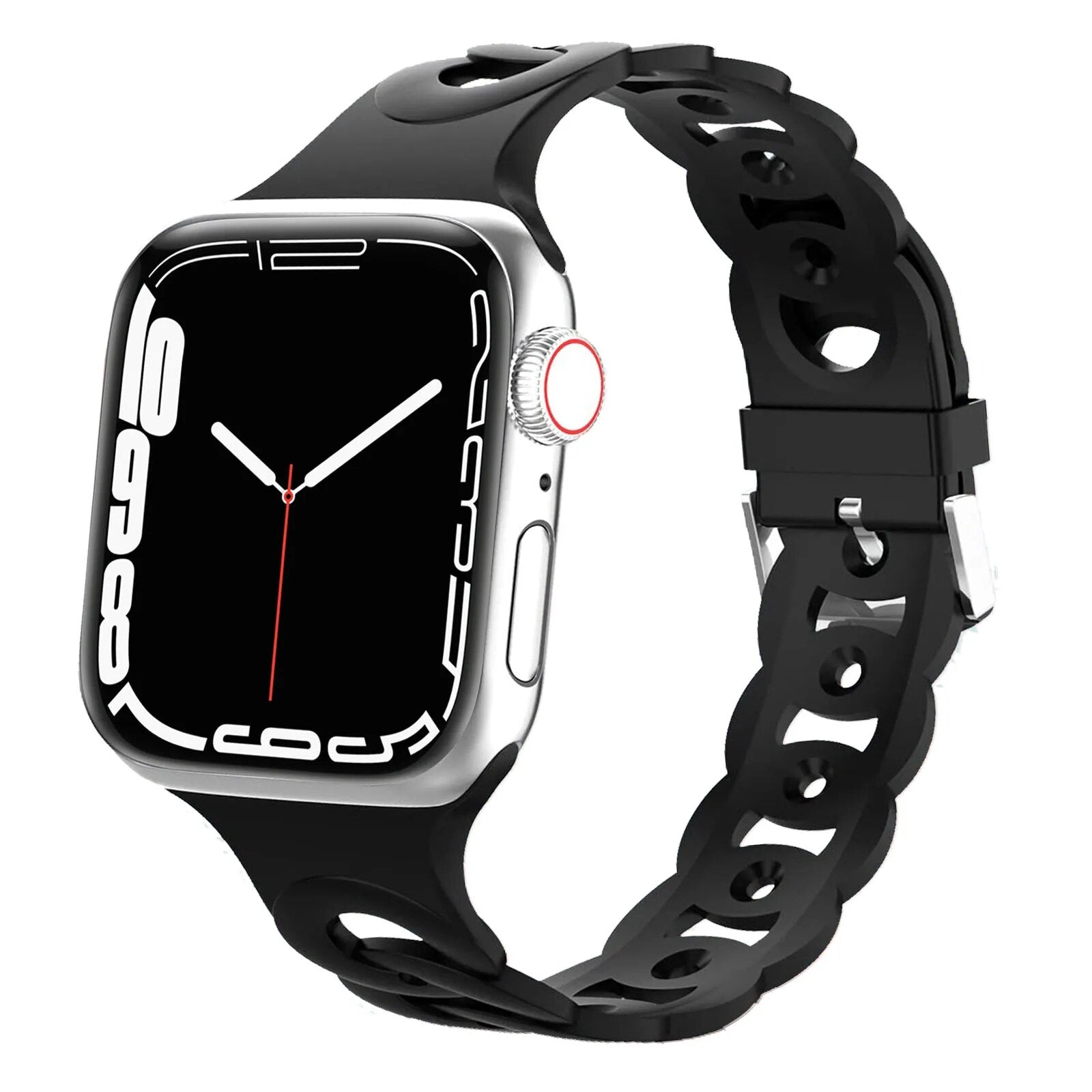 Compatible with Apple Watch -  Silicone Pattern Watch Band