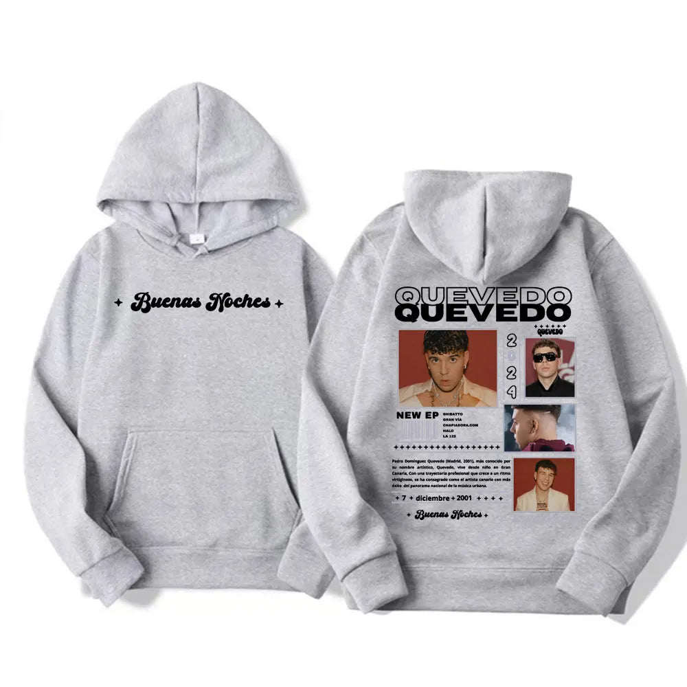 Quevedo Buenas Noches Graphic Hoodie