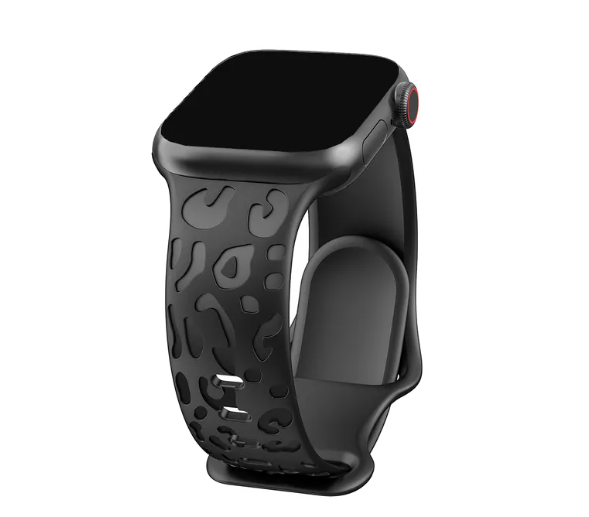 Leopard Pattern Silicone Band for Apple Watch