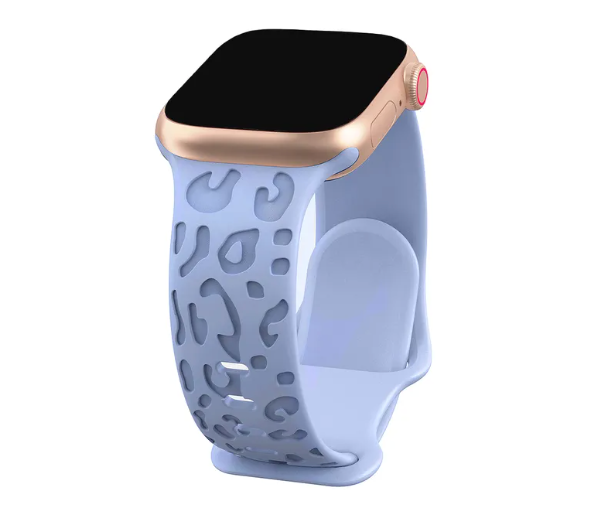 Leopard Pattern Silicone Band for Apple Watch