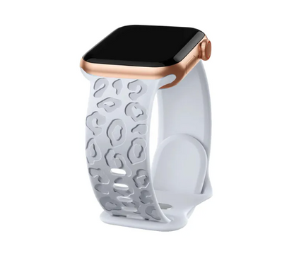 Leopard Pattern Silicone Band for Apple Watch