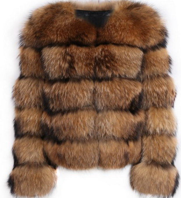 Faux Fur Bubble Coat