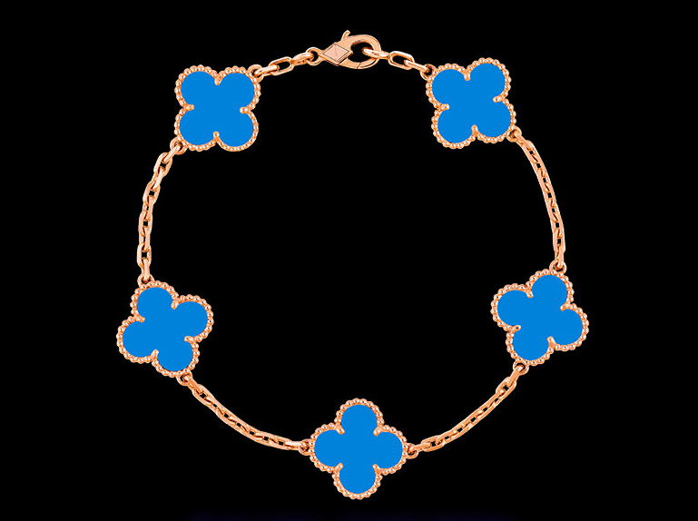 Clover Motif Alhambra Bracelet - 18k Gold