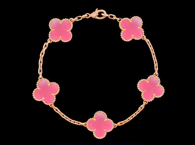 Clover Motif Alhambra Bracelet - 18k Gold