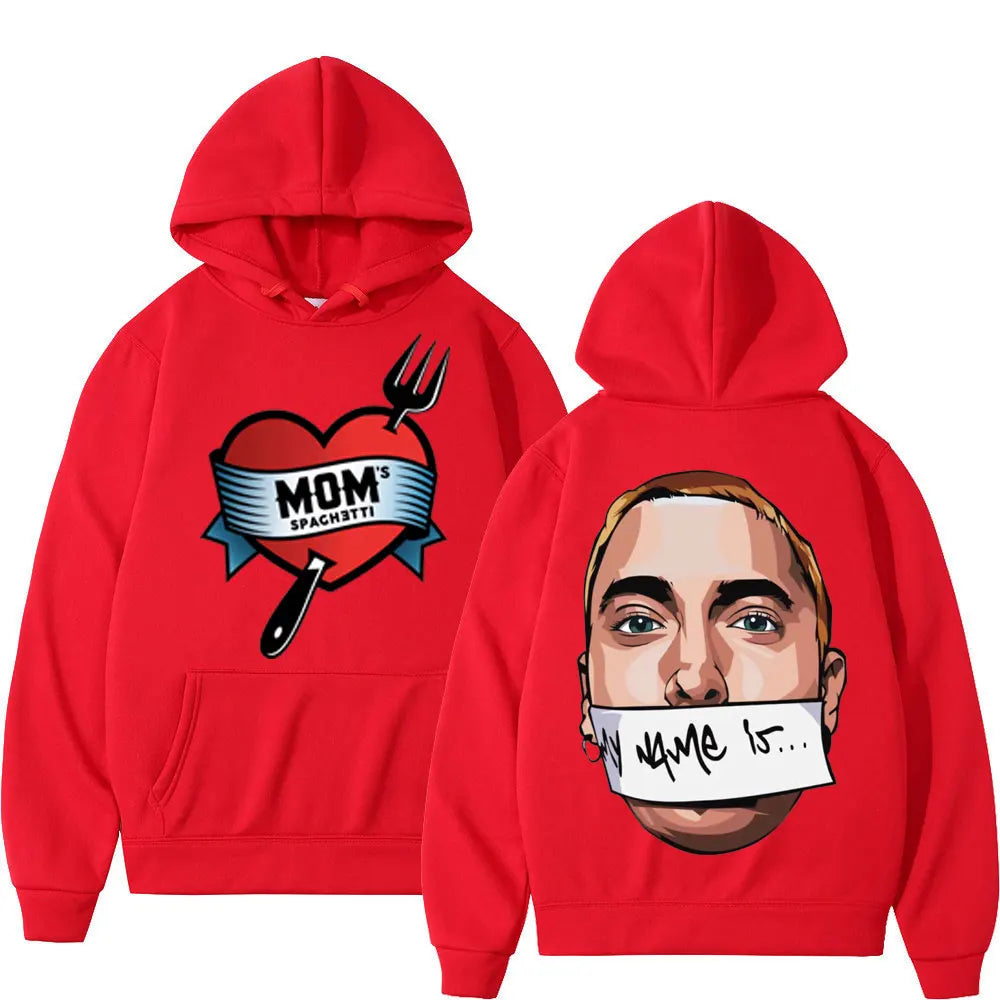 Eminem Mom's Spaghetti/My Name Is Graphic Hoodie