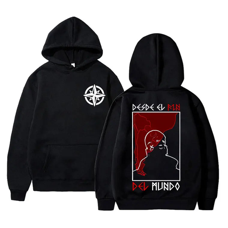 Duki Merch Graphic Hoodie