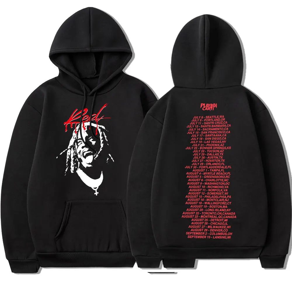 Playboi Carti Whole Lotta Red Graphic Hoodie