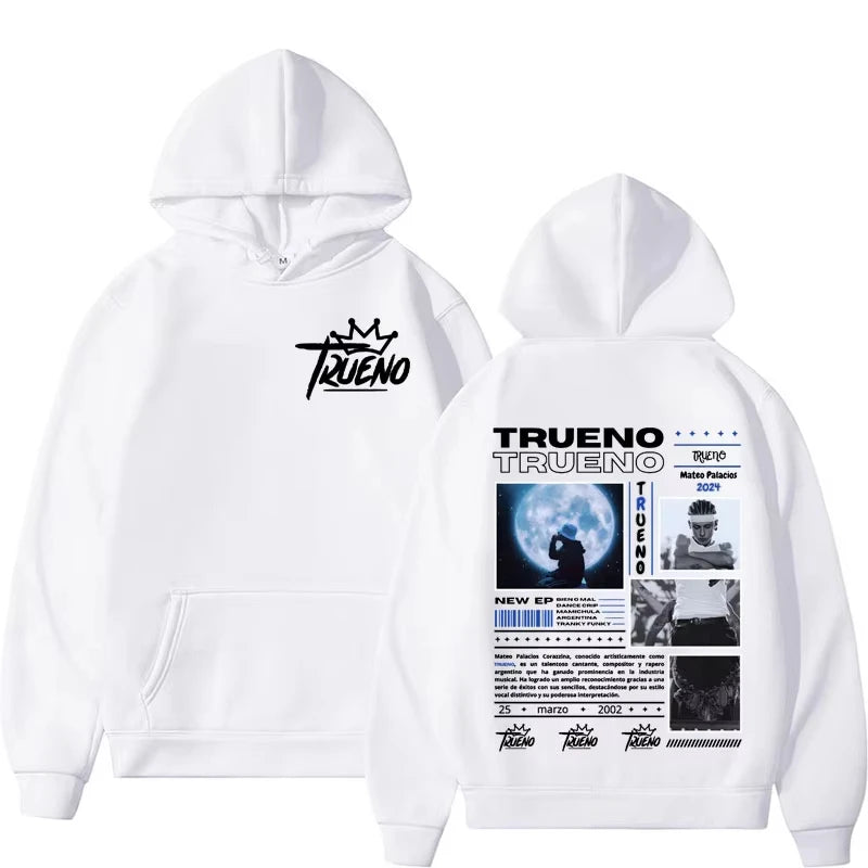 Trueno Album Cover Graphic Hoodie