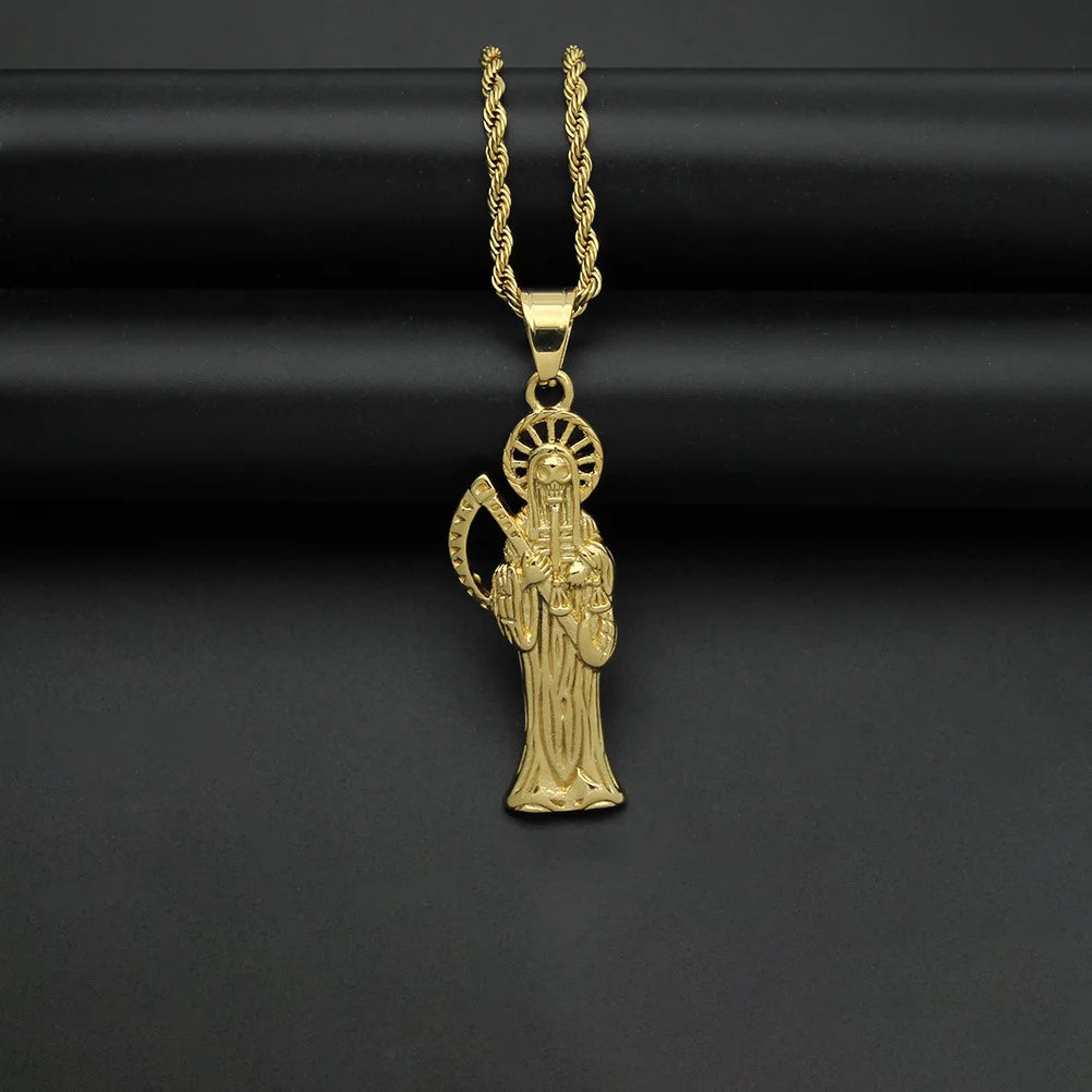 Santa Muerte Necklace