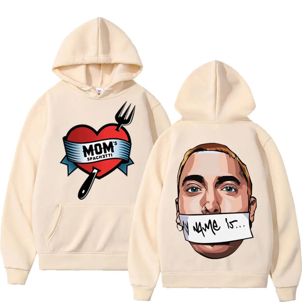 Eminem Mom's Spaghetti/My Name Is Graphic Hoodie