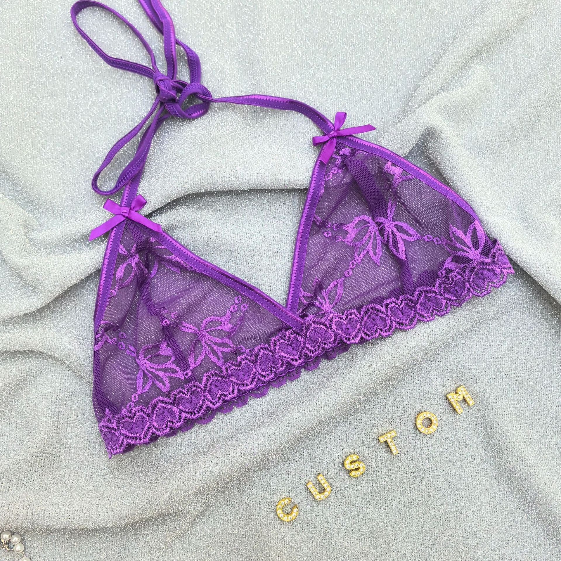 Custom Lace Underwear Sexy Lingerie Set