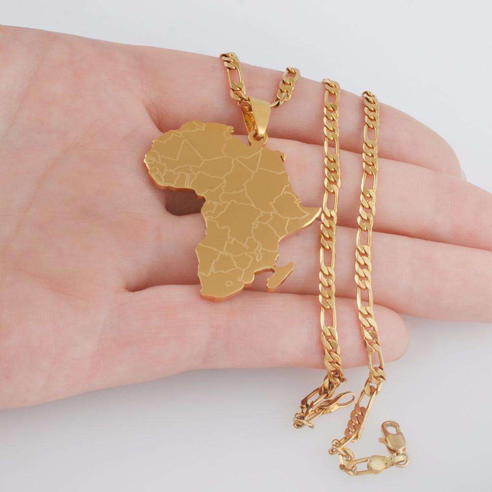 Hip Hop Fresh Jewelry hip hop jewelry Africa Continent Chain