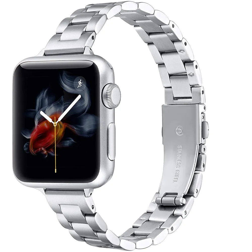 Stainless Steel Classic Link Apple Watch Band