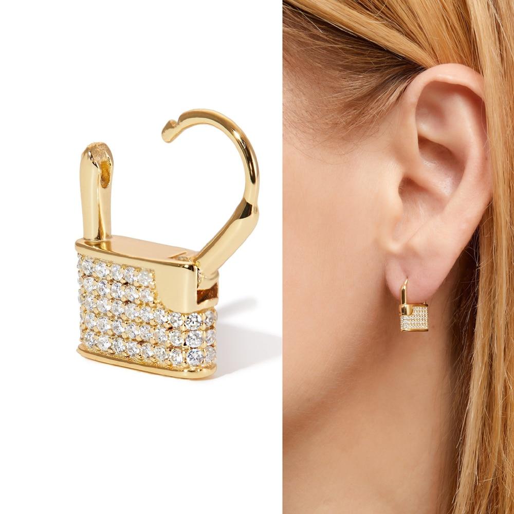 VVS Jewelry Lock Earrings