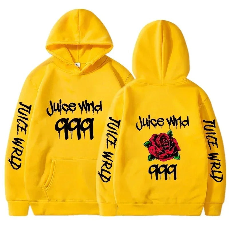 High-Demand Juice WRLD 999 Graphic Pullover Hoodie