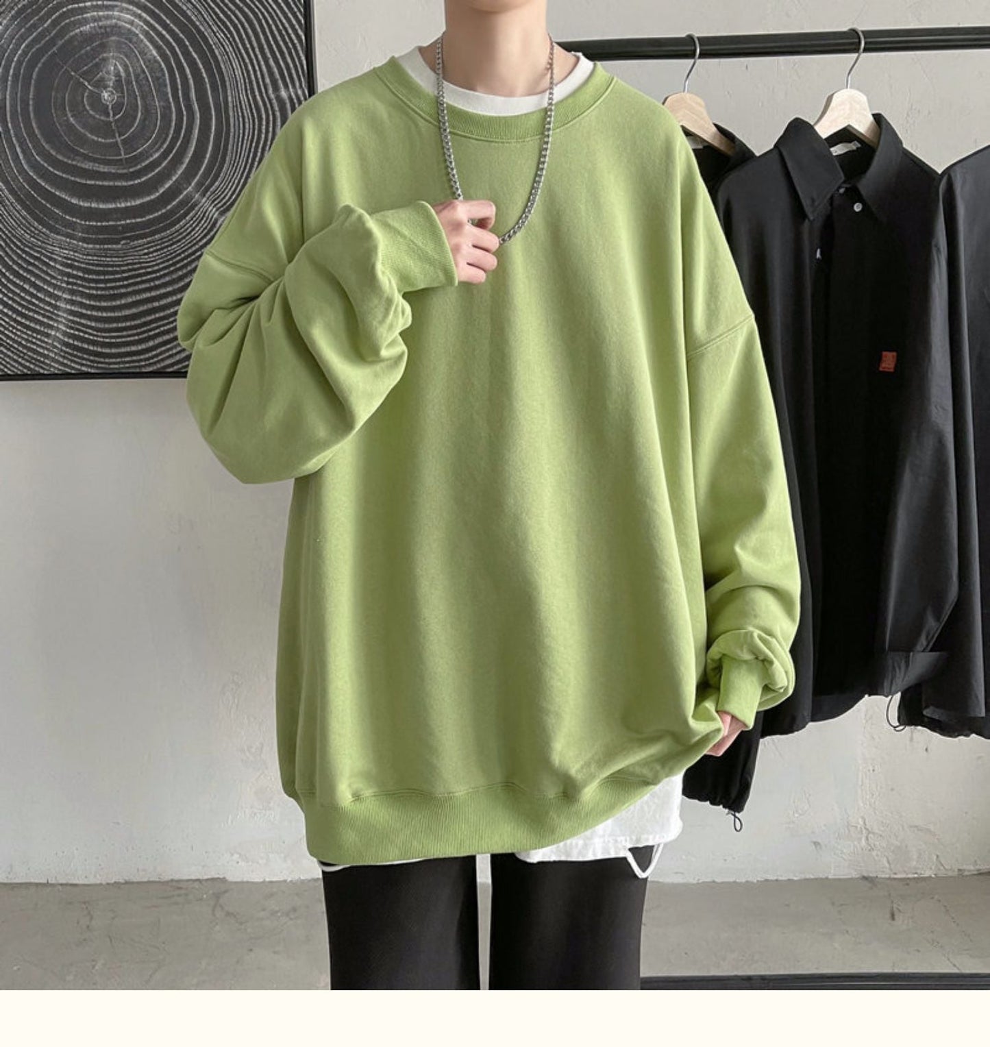 CrewCode Oversized Sweatshirt