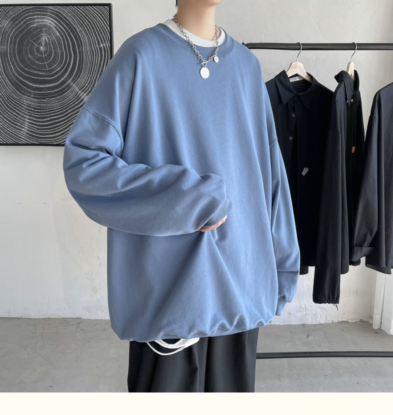 CrewCode Oversized Sweatshirt