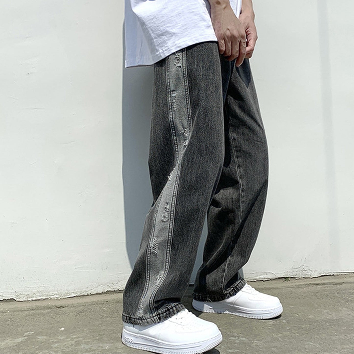 OG Baggy Denim Wide Leg Streetwear Style Pants