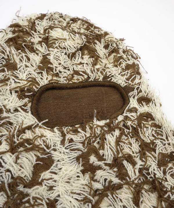 Brown Storm Distressed Balaclava