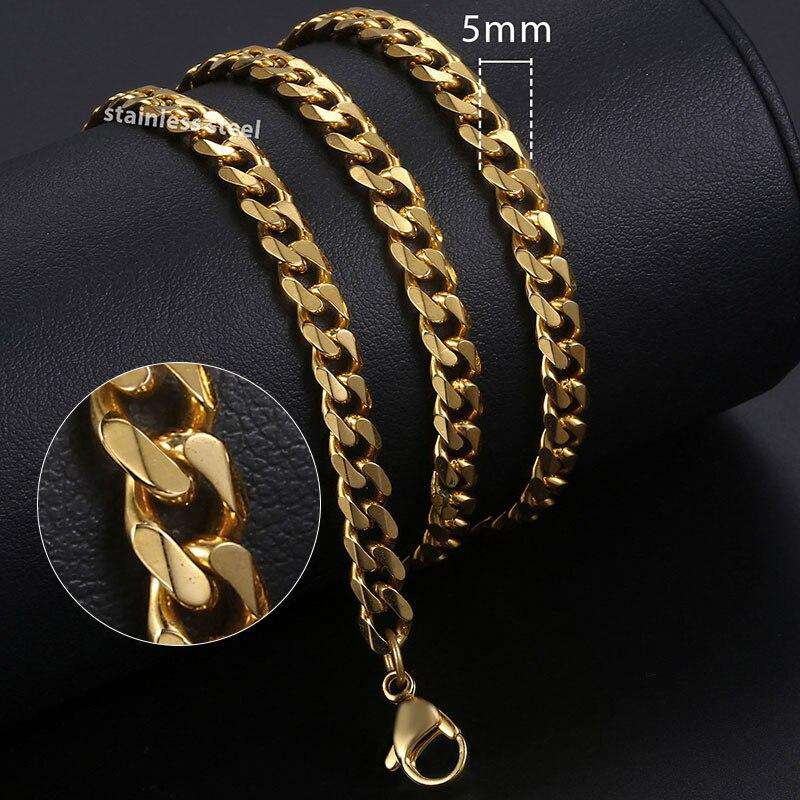 VVS Jewelry hip hop jewelry 200000162 Gold Initial Pendant Necklace