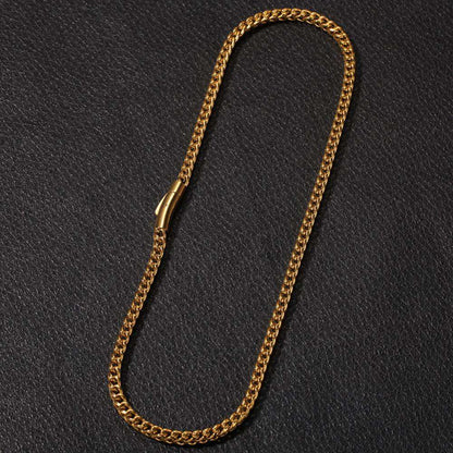 VVS Jewelry hip hop jewelry 316L Stainless Steel Franco Chain Or Bracelet