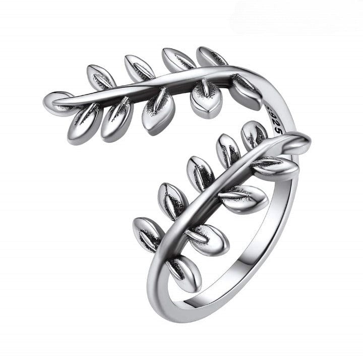 VVS Jewelry hip hop jewelry Adjustable Leaf 925 Sterling Silver Toe Ring