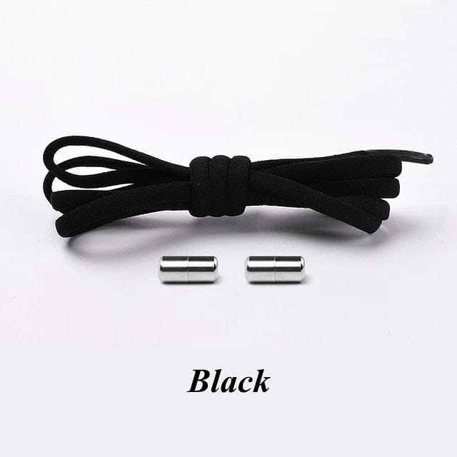 VVS Jewelry hip hop jewelry Black VVS Jewelry No-tie Shoelaces